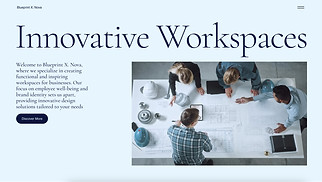 Design website templates - Corporate Interior Design Studio (Professional)