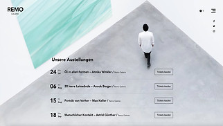 Veranstaltungen Website-Vorlagen - Galerie