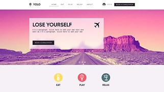 Travel & Tourism website templates - Travel Agency