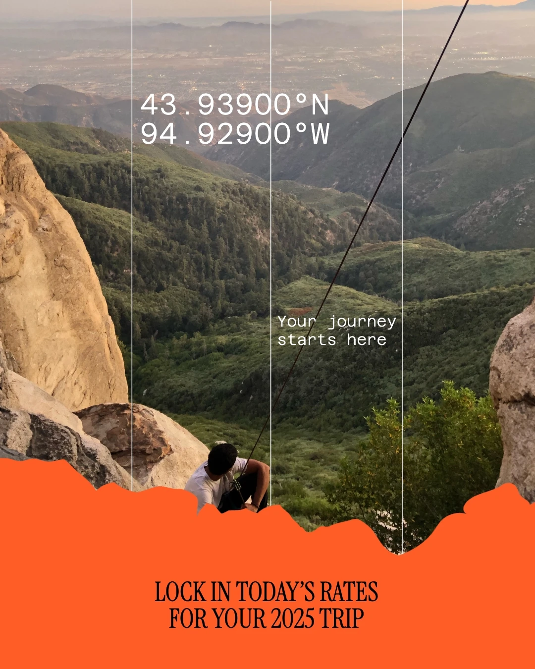 Edgy Playful Illustrative Travel & Hospitality Facebook Post