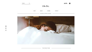 Online Store website templates - Clothing Store