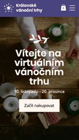 e-Shop website templates – Online vánoční trh