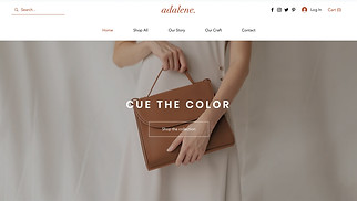 Webové šablony pro e-Shop – Obchod s módními doplňky