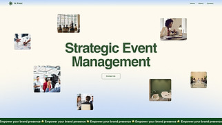 Marketing & Advertising website templates - Public Relations Agency (Modern)
