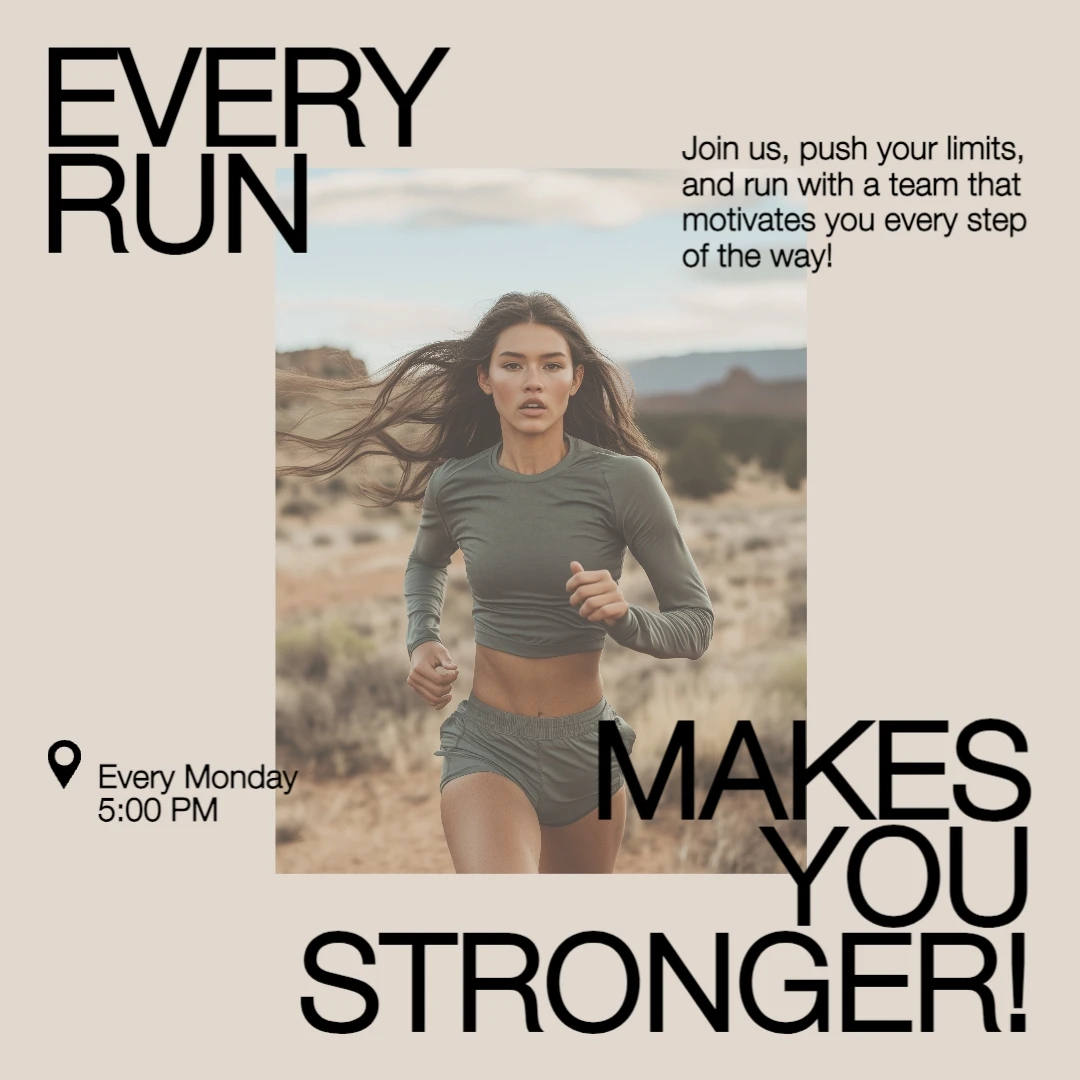 Sleek Clean Health & Fitness Facebook Post