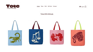 eCommerce website templates - Accessories Store (Colorful)