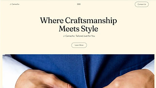 Fashion & Style website templates - Tailor (Classic)