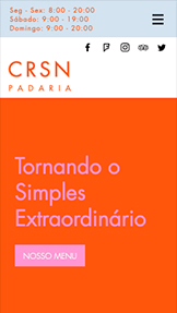 Restaurantes e Comida website templates – Padaria