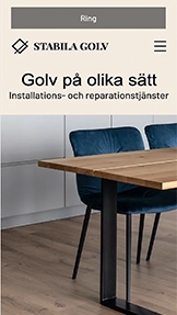 Företag website templates – Golvbeläggningsföretag