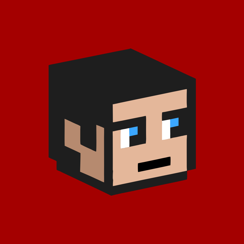 Playful 3D Minecraft Logo