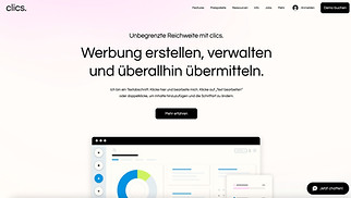 Beliebt Website-Vorlagen - Ad-Tech-Start-up