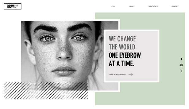 Beauty & Hair Website Templates Beauty & Hair Website Templates