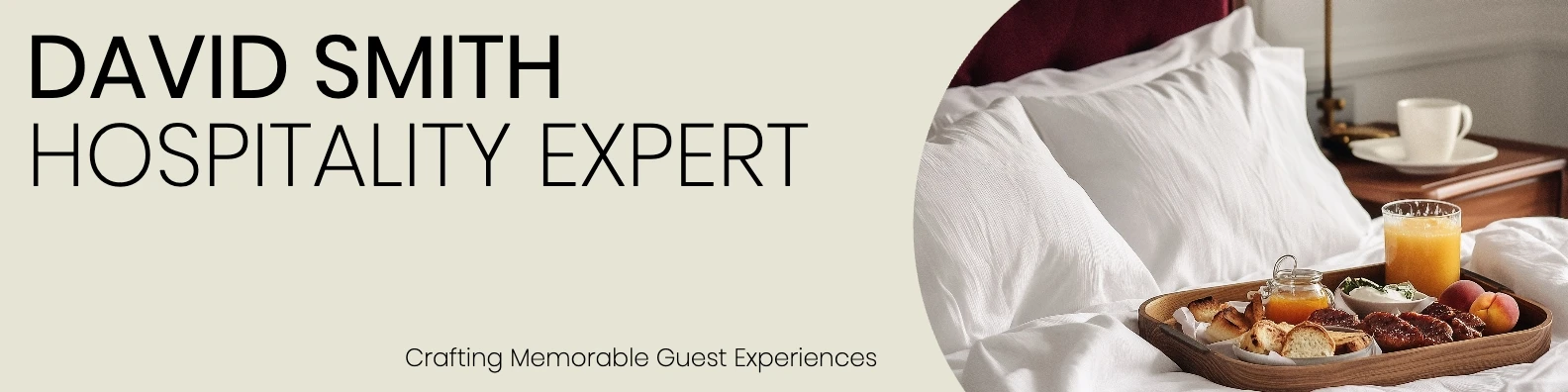 Modern Clean Travel & Hospitality LinkedIn Banner