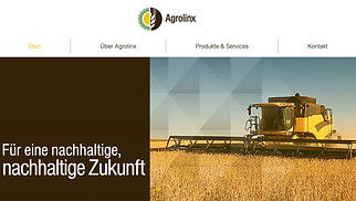 Unternehmen Website-Vorlagen - Landwirtschaftsbetrieb