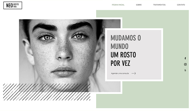 Ver todos os templates website templates – Spa de Sobrancelhas