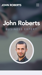 Mẫu trang web Sơ yếu lý lịch chuyên nghiệp – CV doanh nghiệp