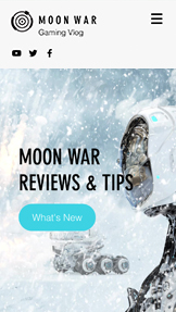 Mẫu trang web Vlog – Vlog game
