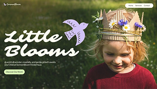 Template siti web Tutto - Kindergarten (Playful)