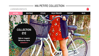 Templates de sites web E-commerce - Boutique de vêtements