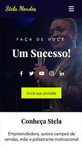 Ver todos os templates website templates – Palestrante Motivacional
