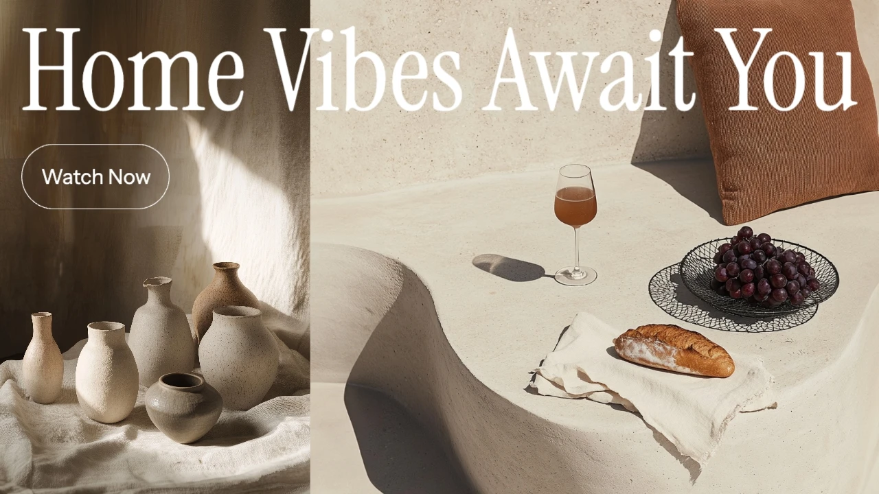 Organic Collage Home & Lifestyle YouTube Thumbnail