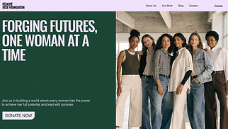 Hepsi site şablonları - Women Empowerment NGO (Classic)