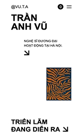 Mẫu trang web Thiết kế – Nghệ sĩ 