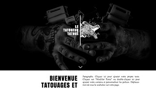 Templates de sites web Tous - Tatoueur