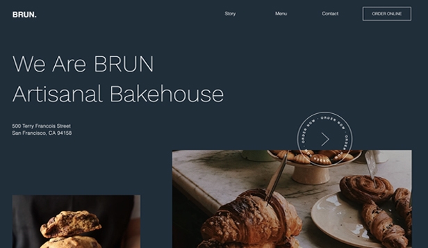 Pastry Website designs, themes, templates and downloadable graphic elements  on Dribbble