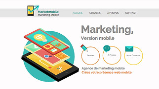 Templates de sites web Marketing - Design Industriel