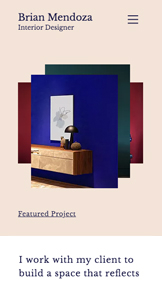 Mẫu trang web Kiến trúc – Nhà thiết kế nội thất