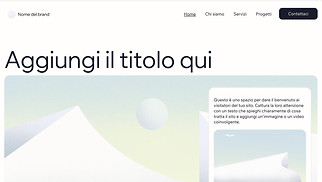 Template siti web Tutto - Layout moderno