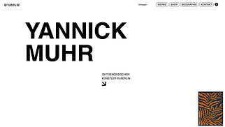 Kunst & Design Website-Vorlagen - Künstler/in 