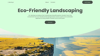 Travel & Tourism website templates - Travel Agent (Green)