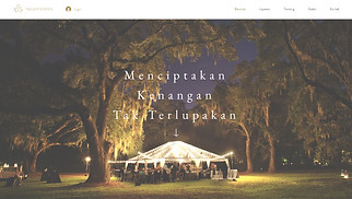 Template situs web Weddings – Perusahaan Perencanaan Acara
