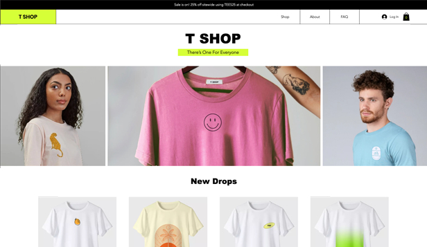 vacuüm serveerster Actie Mode en kleding website templates | Webshop | Wix.com