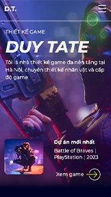 Mẫu trang web Thiết kế – Người thiết kế trò chơi