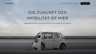 Alle t Website-Vorlagen - KI-Unternehmen (monochromatisch)