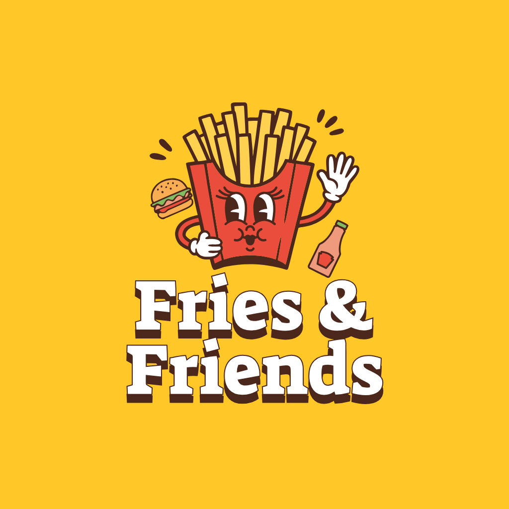 Playful Illustrative Food Logo