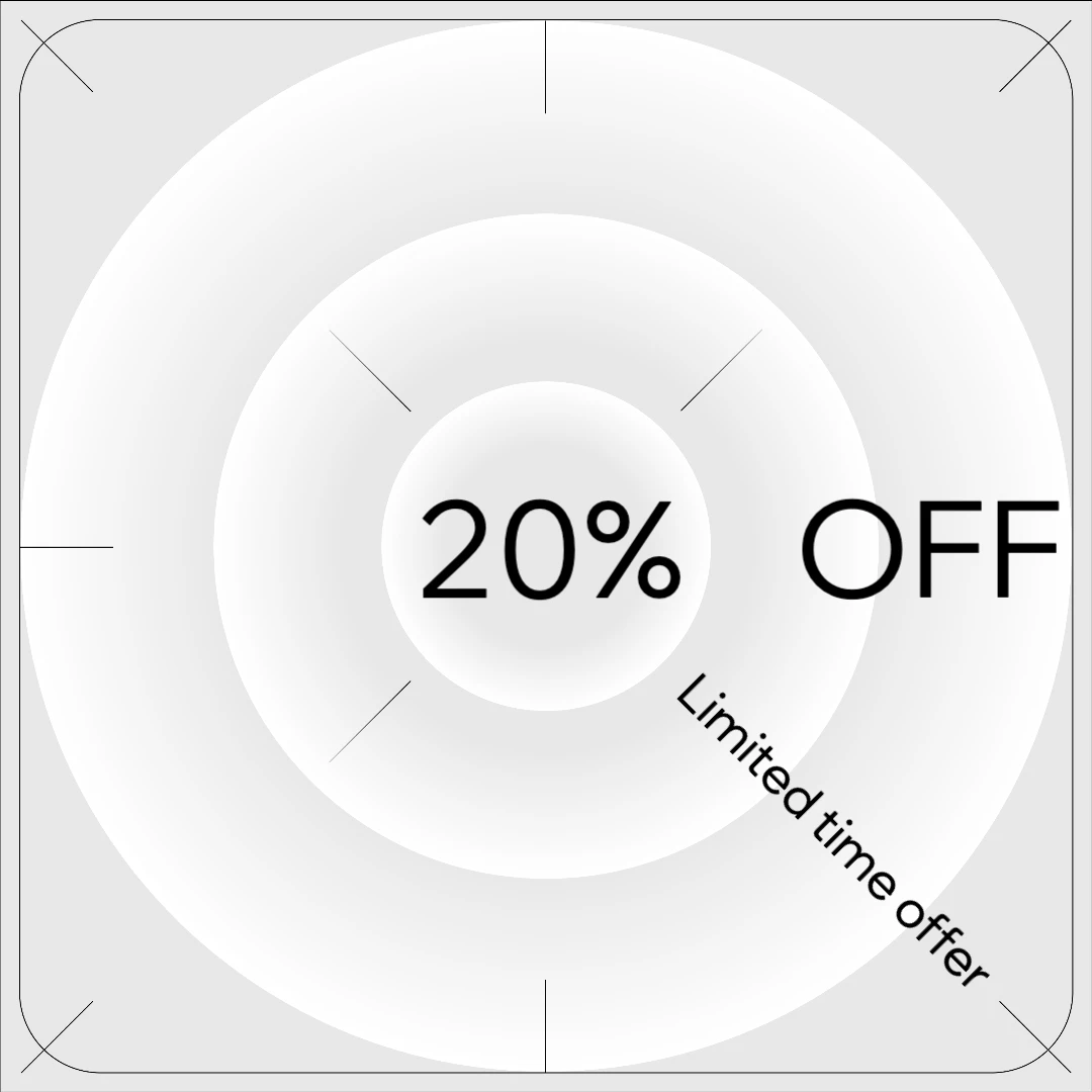 Minimalist Geometric Electronics & Gadgets Facebook Post