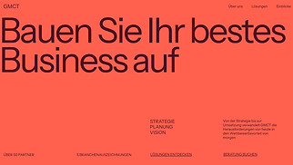 Portfolio Website-Vorlagen - Kreativdirektor (Auffällig)