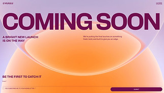 Template siti web Tutto - Coming Soon (Bright)