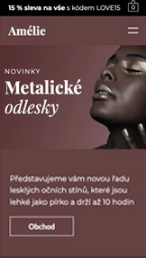 e-Shop website templates – Kosmetický obchod