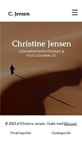 Fotografi hjemmesideskabeloner – Fotojournalist