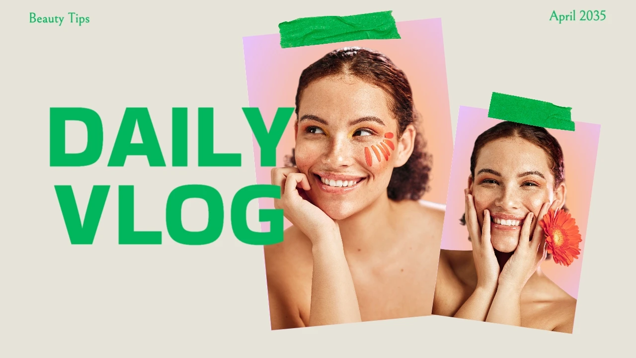 Cute Clean Beauty YouTube Thumbnail