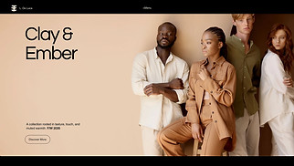 Design website templates - Fashion Designer (Earthy)