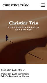 Mẫu trang web Thương mại và Biên tập – Phóng viên ảnh