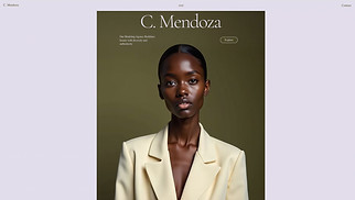  website templates - Modeling Agency (Elegant)