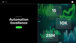 website templates - SaaS Company Landing Page (Playful)