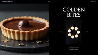 Restaurants & Food website templates - Patisserie (Chic)